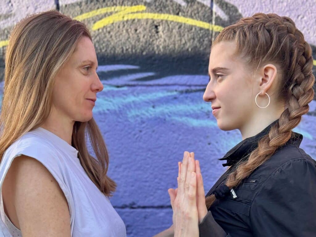 Tina Nirtl mit Tochter Rhea